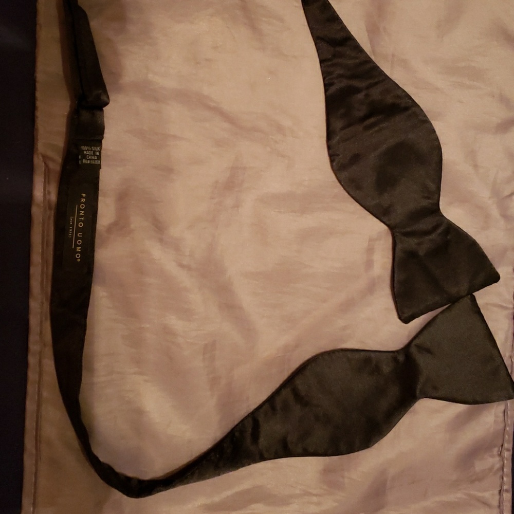 Pronto Uomo Black Bowtie